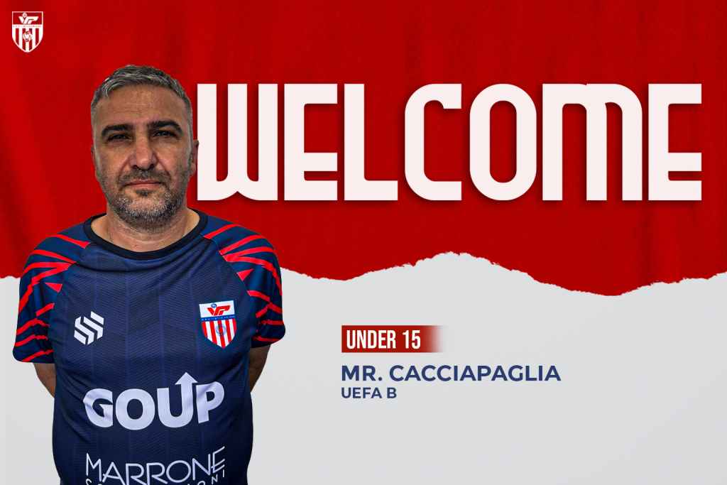Mister Cacciapaglia alla guida dell&rsquo;Under 15 per la stagione 2025/26