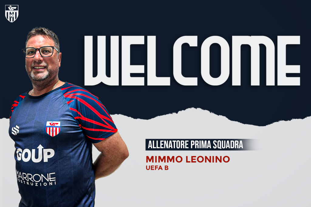 UFFICIALE: Mimmo Leonino &egrave; il nuovo allenatore della Prima Squadra