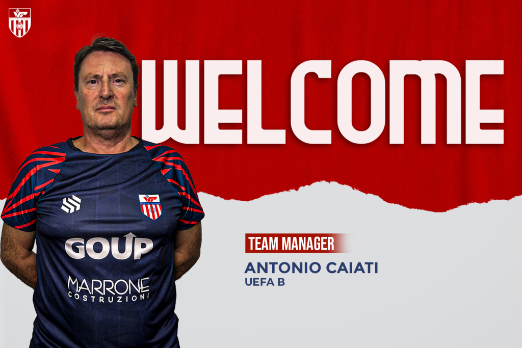 Antonio Caiati entrer&agrave; ufficialmente a far parte dello staff tecnico