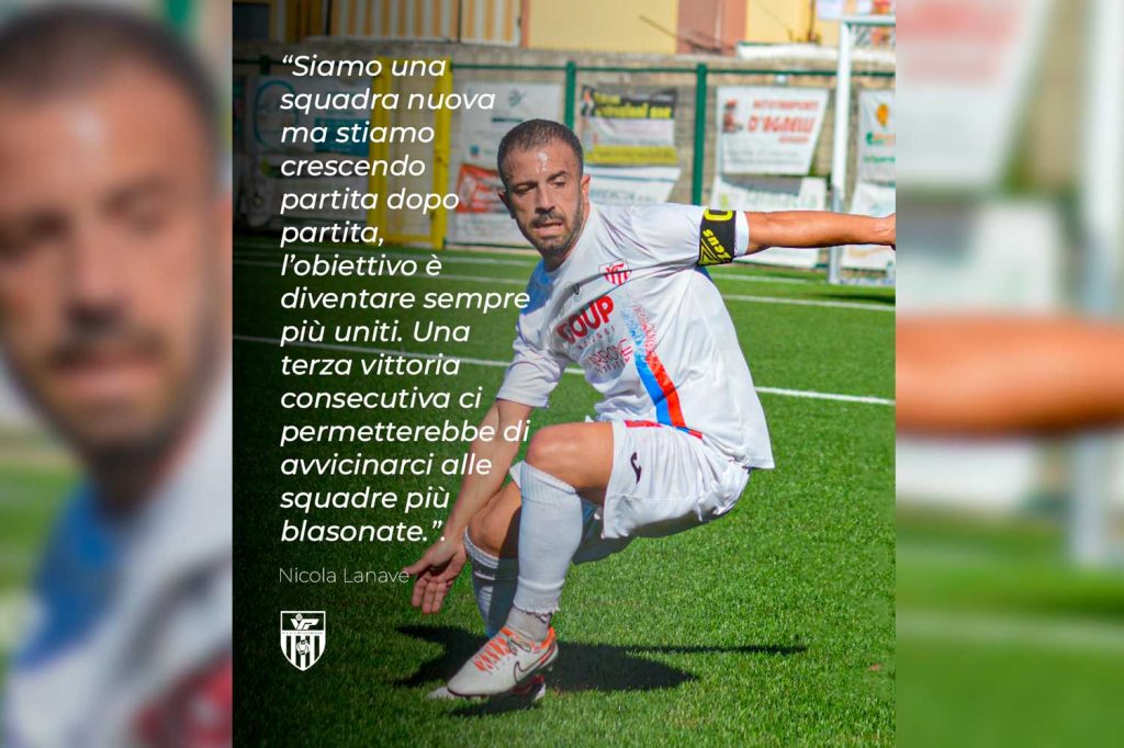 Le parole del capitano Lanave prima del match contro il Corato