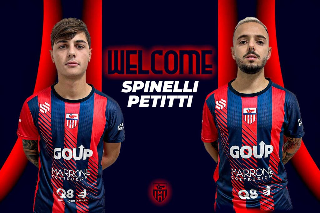 Virtus Palese Calcio: Spinelli e Petitti nuovi rinforzi per la stagione 2025/26