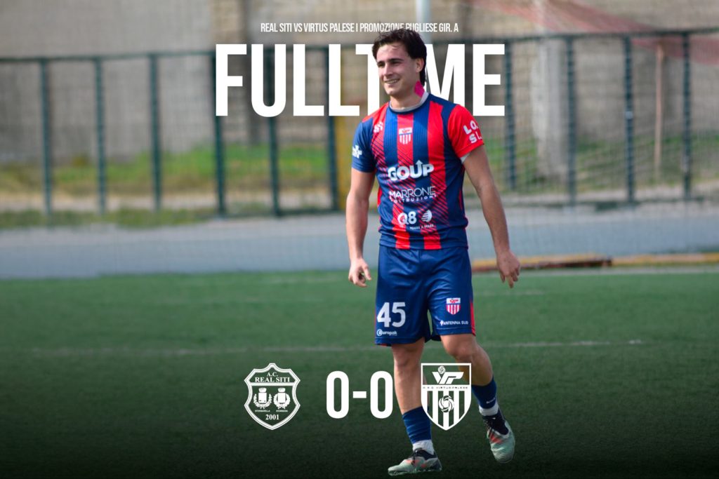 Real Siti-Virtus Palese, la cronaca del match