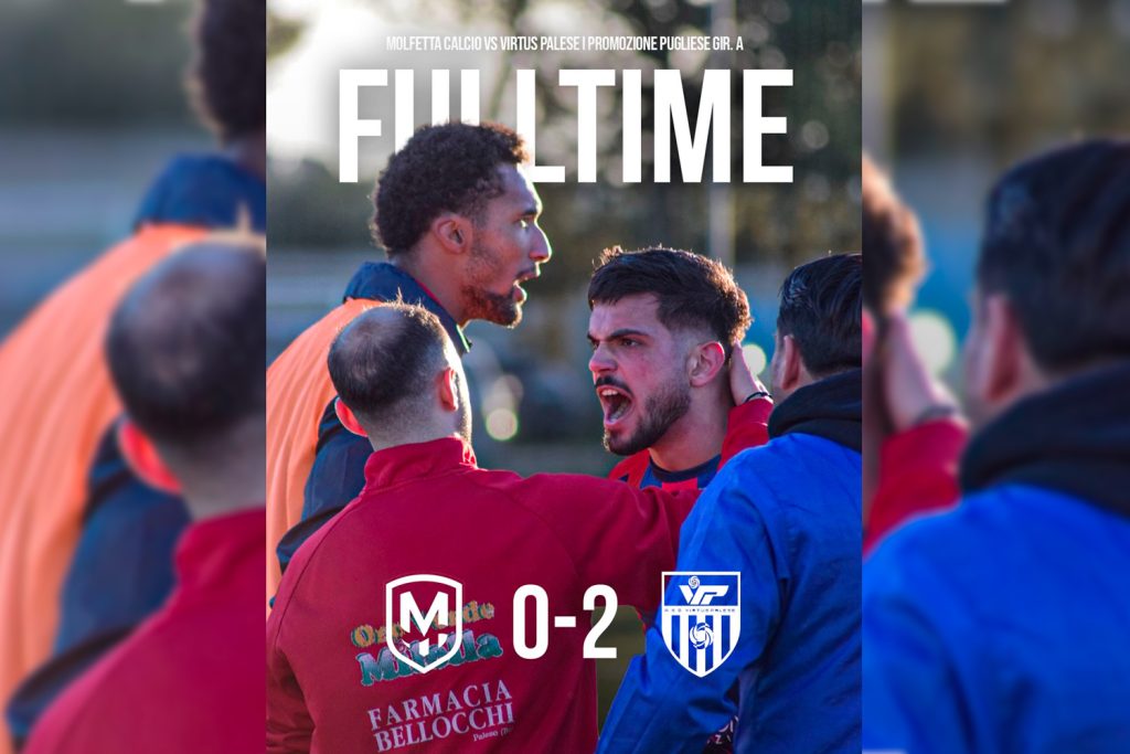 Molfetta Calcio-Virtus palese, la cronaca del match