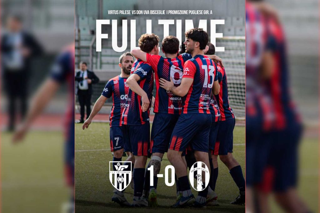 Virtus Palese-Don Uva Bisceglie, la cronaca del match
